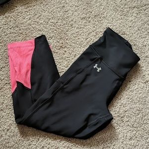 Under Armour Breast Cancer Heat Gear Running Capri
